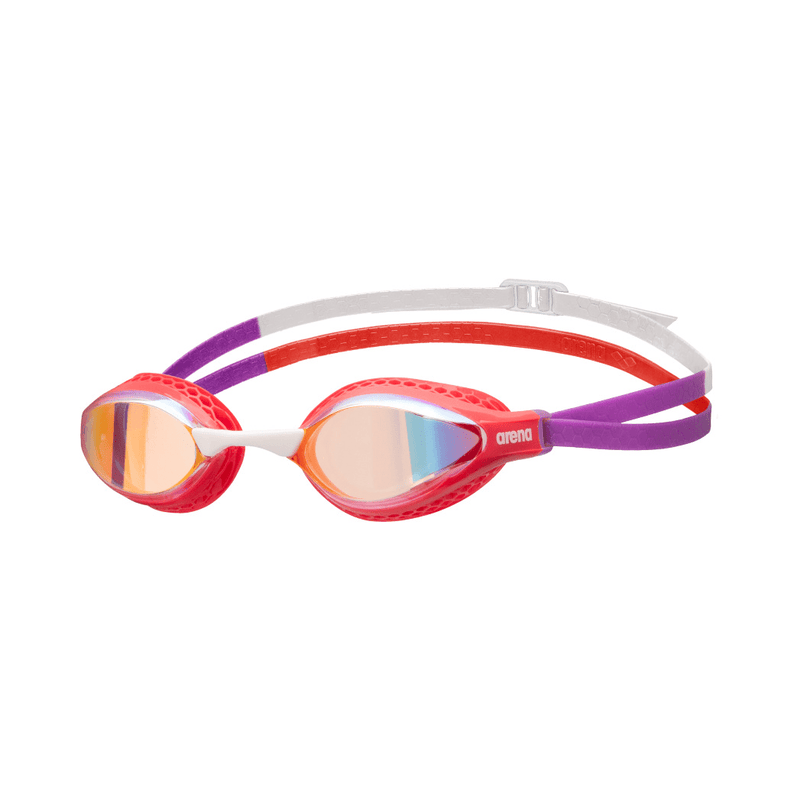 Arena Airspeed Mirror Goggles - Copper/Bright Coral/Plum-Goggles-Arena-SwimPath