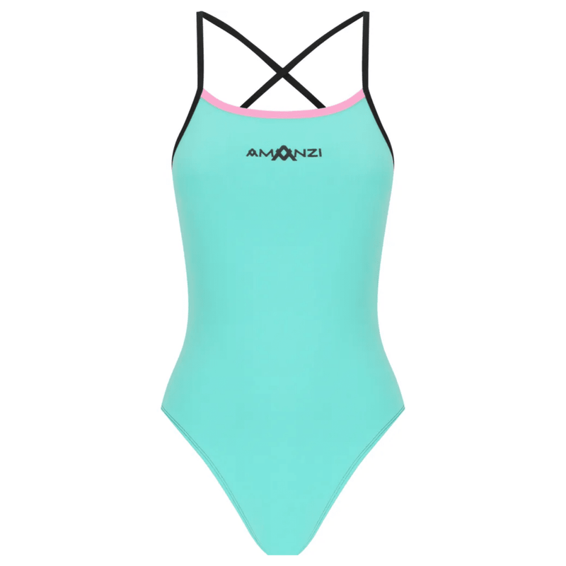 AMANZI Girls Tie-Back Swimsuit - Cotton Candy-Swimsuit-Amanzi-SwimPath