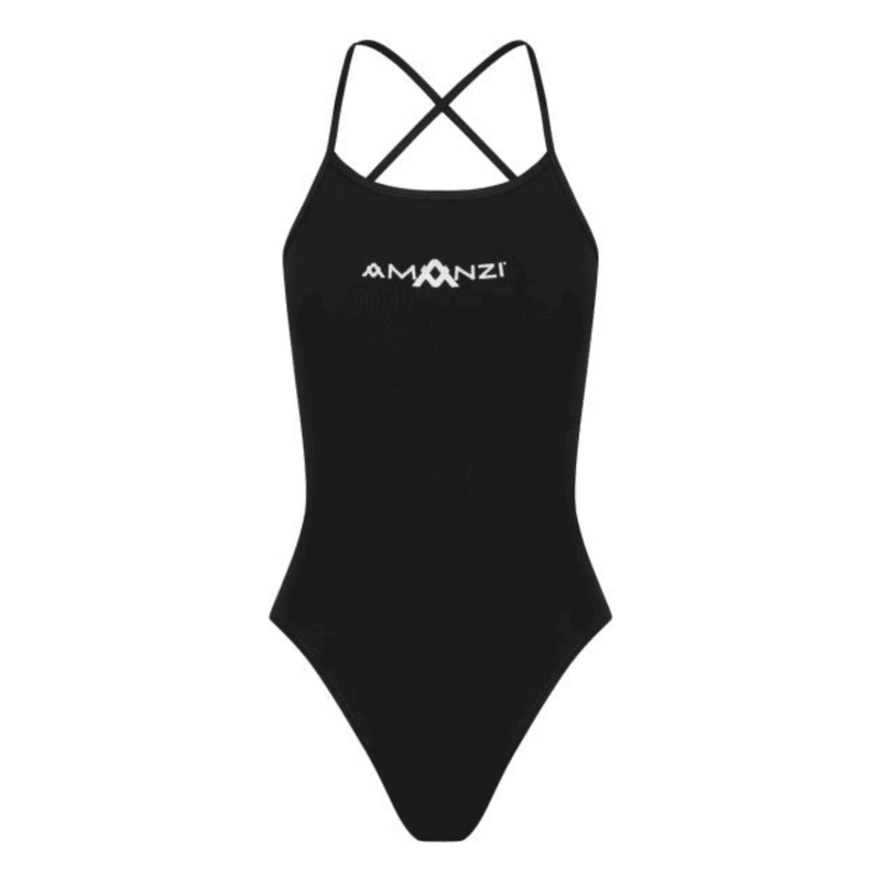 AMANZI Girl's Tie-Back Swimsuit - Jet-Swimsuit-Amanzi-SwimPath