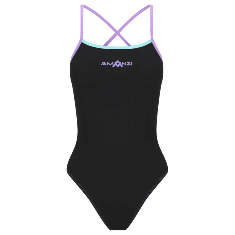 AMANZI Girls Tie-Back Swimsuit - Mystic Mint-Swimsuit-Amanzi-SwimPath