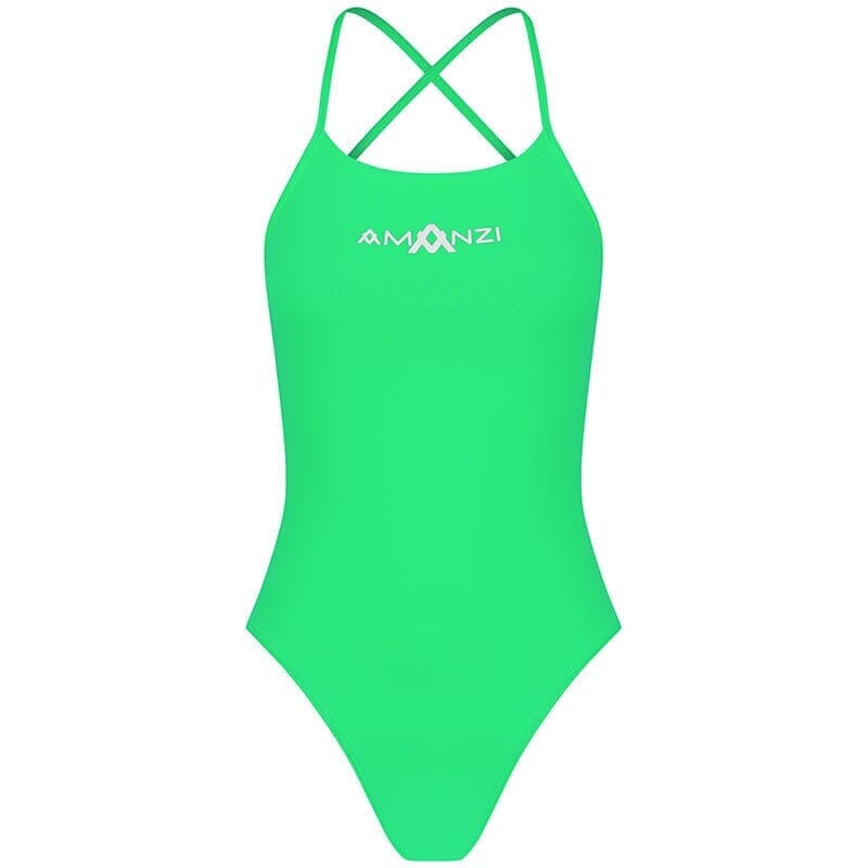 AMANZI Girls Tie-Back Swimsuit - Peppermint-Swimsuit-Amanzi-SwimPath