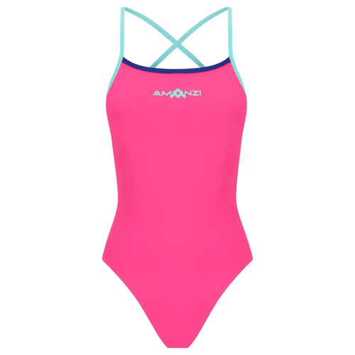 AMANZI Girls Tie-Back Swimsuit - Rose Water-Swimsuit-Amanzi-SwimPath