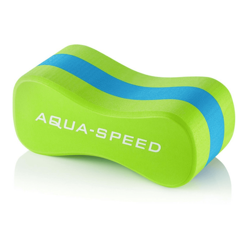 Aqua Speed Junior Pull Buoy - Green / Blue-Pull Buoy-Aqua Speed-SwimPath