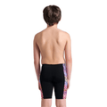 Arena Boys Ondulation Swimming Jammers - Black/Multi Violet-Training Jammers-Arena-SwimPath