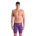 Arena Powerskin Carbon Air 2 Men's Jammer - Limited Edition Leopard Violet-Jammers-Arena-SwimPath