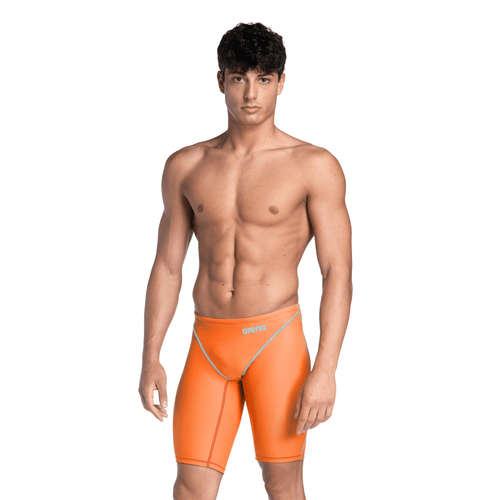 Arena Powerskin ST NEXT Mens Jammer - Limited Edition Orange/Teal-Jammers-Arena-SwimPath