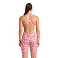 Arena Powerskin ST NEXT Womens Kneeskin Limited Edition - Leopard Geranium-Kneeskin-Arena-SwimPath