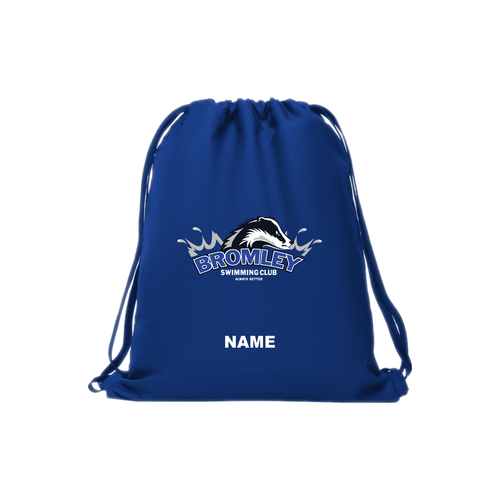 Bromley Swimming Club Drawstring Bag - Badger-Team Kit-Bromley Swimming Club-SwimPath