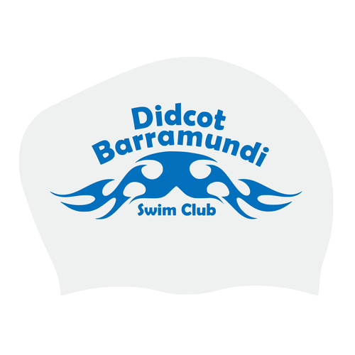 Didcot Barramundi Swim Club Long Hair Silicone Suede Swimming Cap-Team Kit-Didcot Barramundi-SwimPath