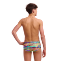 Funky Trunks Static Stack Boy's Sidewinder Trunks