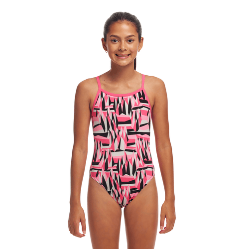 Funkita Sugar Hits Single Strap Girls Swimsuit-Swimsuit-Funkita-SwimPath