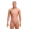 Funkita Summer Garden Tie Me Tight Ladies Swimsuit-Swimsuit-Funkita-SwimPath