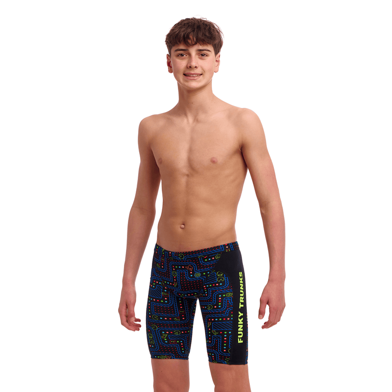 Funky Trunks Chomp Chomp Boy's Training Jammers-Training Jammers-Funky Trunks-SwimPath