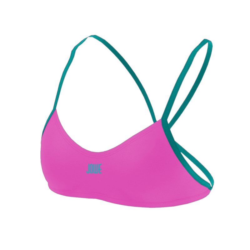 Jowe Women's Bikini Top - Game Pink / Calm-Bikini-Jowe-SwimPath