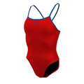 Jowe Women's Tie-Back Swimsuit - Red Pepper / New Cancun-Swimsuit-Jowe-SwimPath