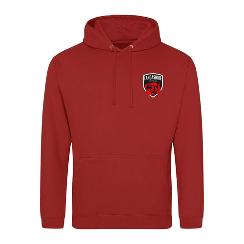 Lancashire County ASA County Championships 2025 Hoodie - Brick Red-Event-Lancashire-SwimPath