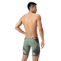 Speedo Fastskin LZR Pure Intent 2.0 Men's Jammers - Country Green/Nectarine/Iridescent-Jammers-Speedo-SwimPath