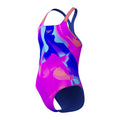 Speedo Girls' Digital Printed Powerback Swimsuit - Pink/Blue-Swimsuit-Speedo-SwimPath