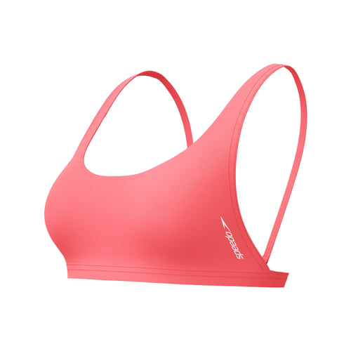 Speedo Women's FLU3NTE Bikini Top - Coral-Bikini-Speedo-SwimPath