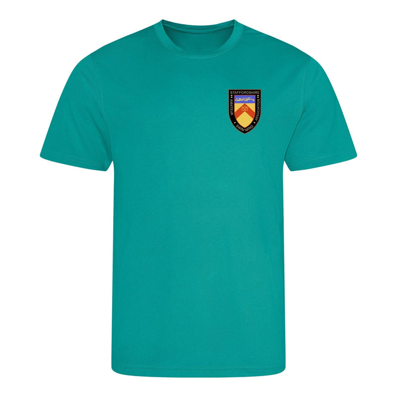 Staffordshire County ASA County Championships 2025 T-Shirt - Turquoise-Event-Staffordshire-SwimPath