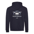 Swim England South West Winter Regionals 2024 Hoodie - French Navy / Sky Blue-Event-Swim England South West-SwimPath