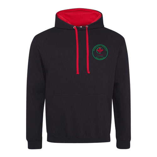 Swim Wales North Regional Racing Series 2025 Hoodie - Jet Black/Fire Red-Event-Swim Wales-SwimPath