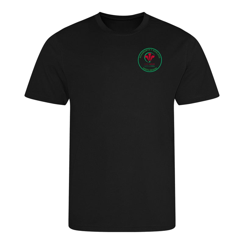 Swim Wales North Regional Racing Series 2025 T-Shirt - Jet Black-Event-Swim Wales-SwimPath