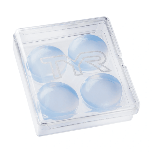 TYR Soft Silicone Ear Plugs - Clear-Ear Plugs-TYR-SwimPath