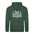 Worcester County ASA County Championships 2025 Hoodie - Bottle Green-Event-Worcester-SwimPath