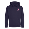 Worcester County ASA County Championships 2025 Hoodie - Oxford Navy / Candyfloss Pink-Event-Worcester-9-11-SwimPath