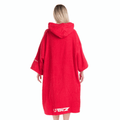 Buz Adults Unisex Hooded Changing Robe - Sunset Red-Changing Robe-Buz-SwimPath