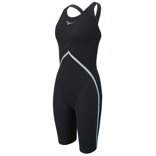 FINIS Rival Open Back Women's Kneeskin - Black-Kneeskin-Finis-22-SwimPath