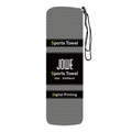 Jowe Microfibre Sports Towel - Grey-Sports Towels-Jowe-SwimPath