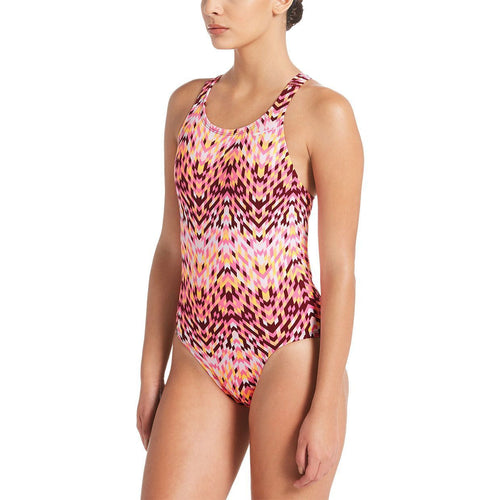 Nike Digi Arrow Powerback Women's Swimsuit-Swimsuit-Nike-SwimPath