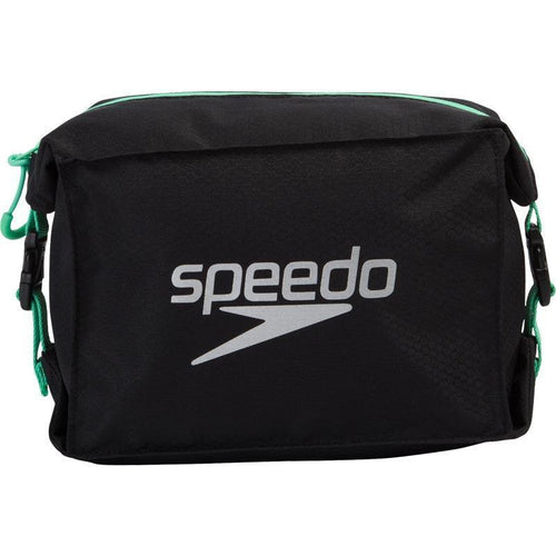 Speedo Pool Side Bag - Black/Green-Bags-Speedo-SwimPath