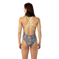 Speedo Psychedelic Dreams Crossback Girls Swimsuit-Swimsuit-Speedo-SwimPath