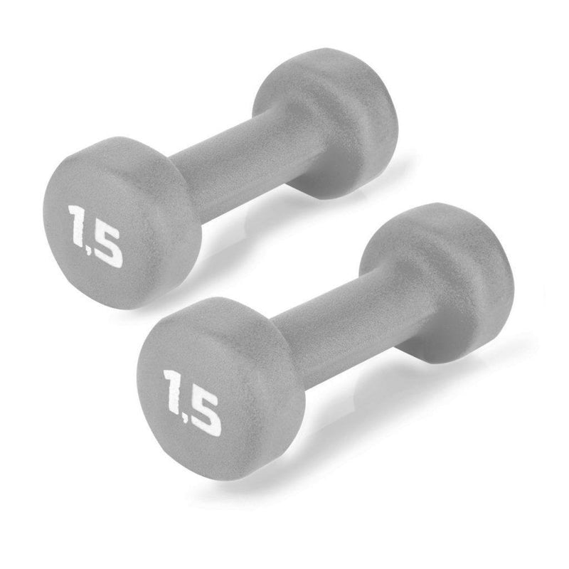 Spokey Shape IV Vinyl Dumbbells-Training Aids-Spokey-SwimPath