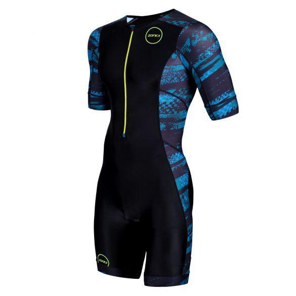 Zone3 Activate Plus Short Sleeve Men's Trisuit-Trisuit-Zone3-SwimPath